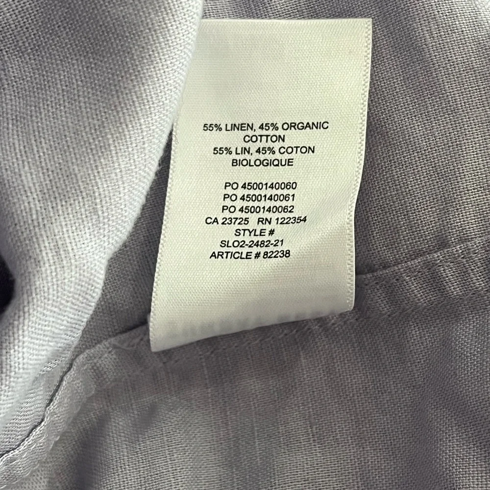 Aritzia Sunday Best Linen Organic Cotton Eliza Shirt - Lavender - Picture 12 of 12